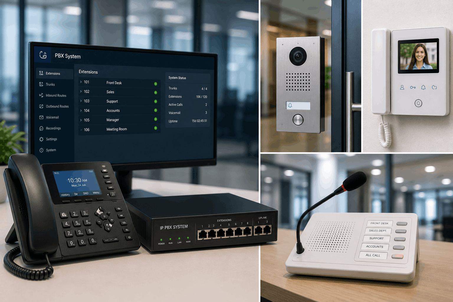 PBX & Intercom Systems